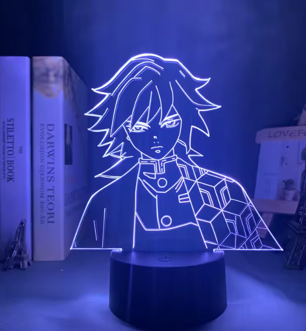 Lampara 3D demon slayer