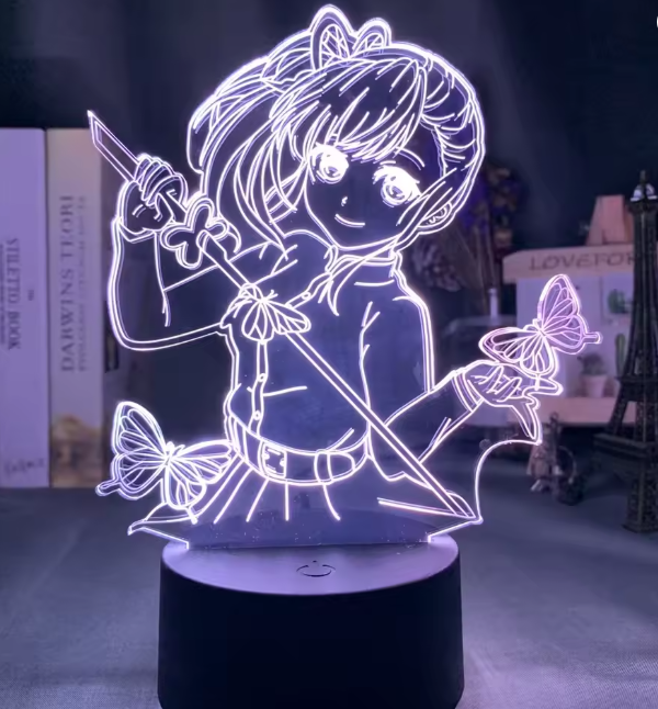 Lampara 3D demon slayer