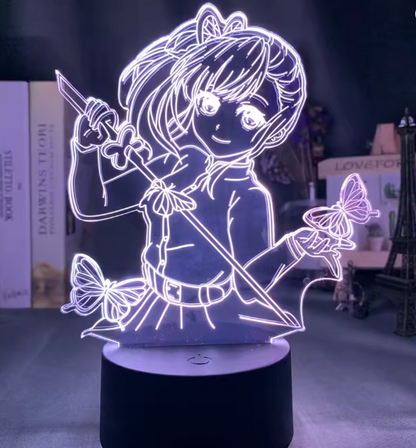 Lampara 3D demon slayer