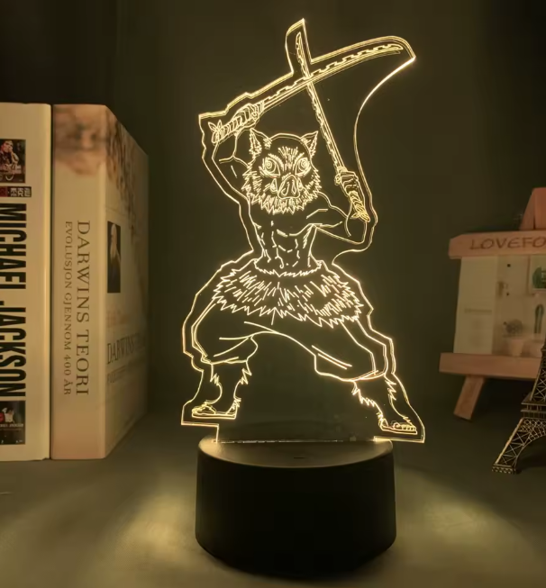 Lampara 3D demon slayer